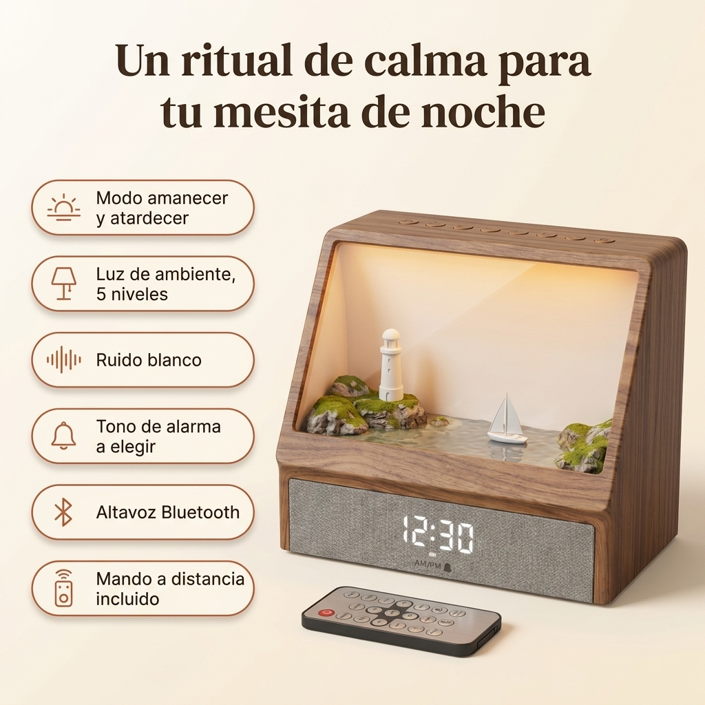 Reloj Despertador Amanecer Maison Réveil