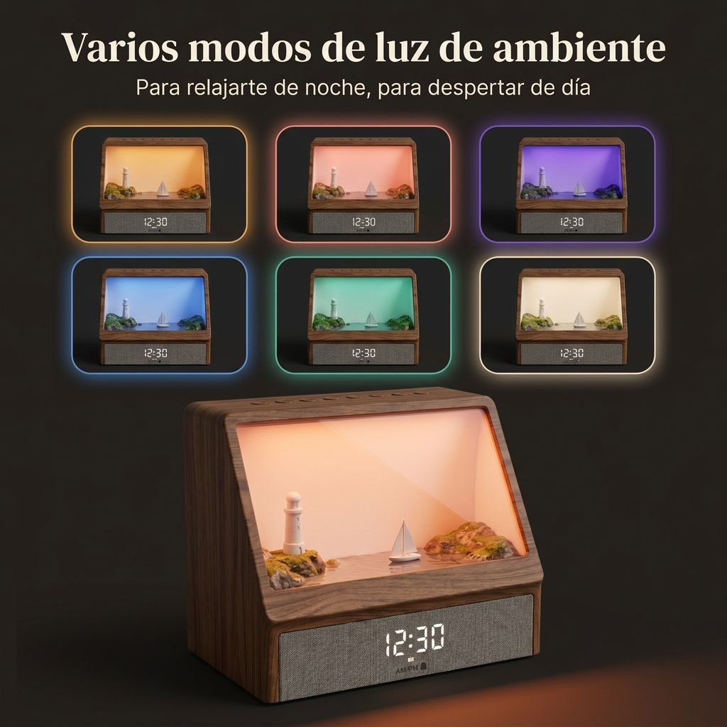 Reloj Despertador Amanecer Maison Réveil