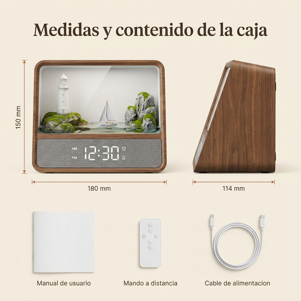 Reloj Despertador Amanecer Maison Réveil